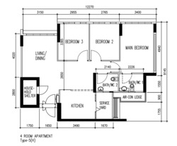 Blk 683A Waterway View (Punggol), HDB 4 Rooms #481807691